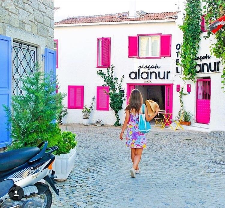 Alacati Alanur Otel エクステリア 写真